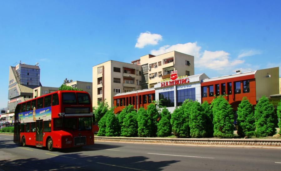 Hotel Hamburg Скопье Экстерьер фото